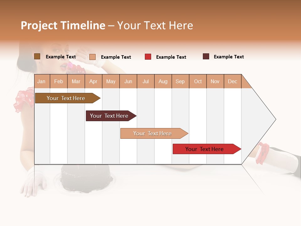 Shape Legs White PowerPoint Template