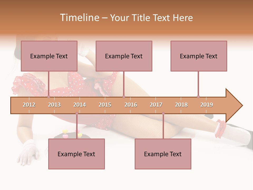 Shape Legs White PowerPoint Template