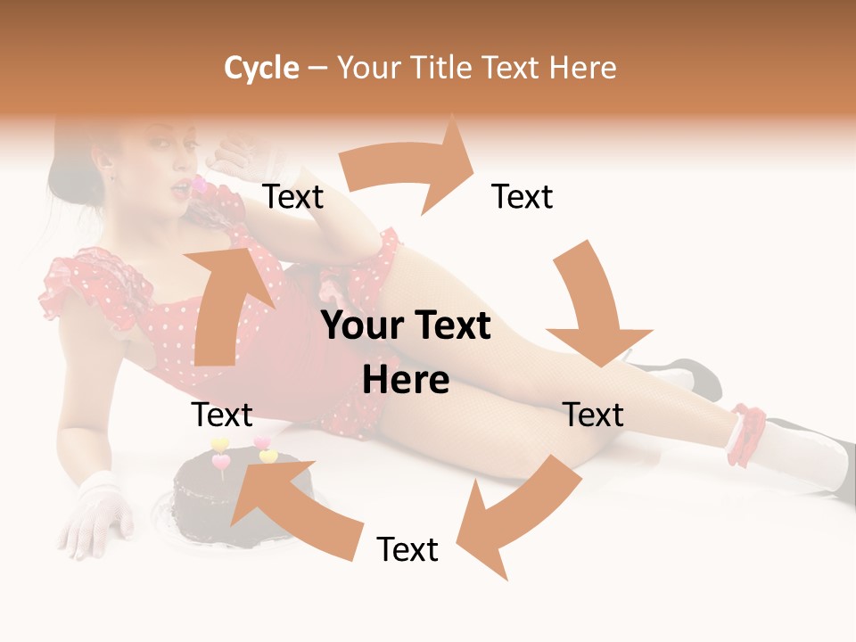Shape Legs White PowerPoint Template