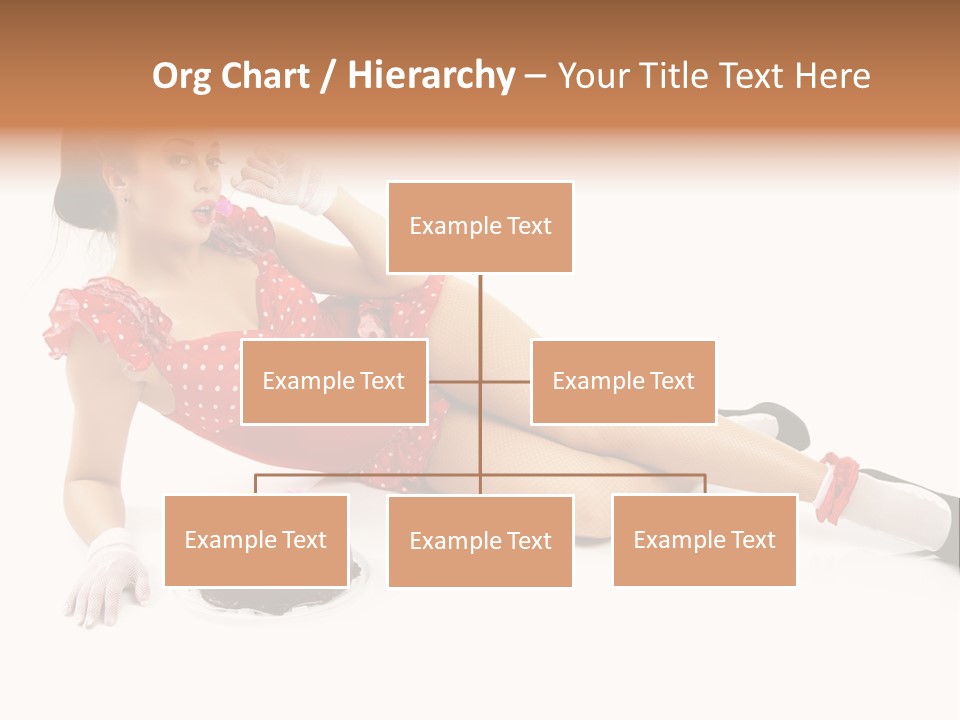 Shape Legs White PowerPoint Template