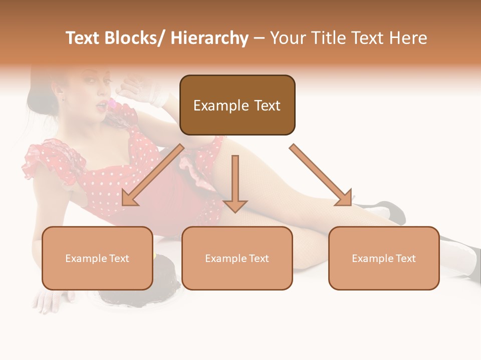 Shape Legs White PowerPoint Template