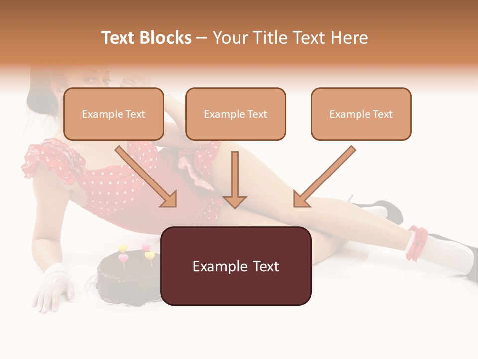 Shape Legs White PowerPoint Template