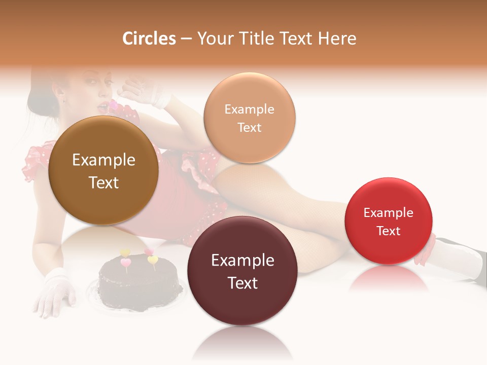 Shape Legs White PowerPoint Template