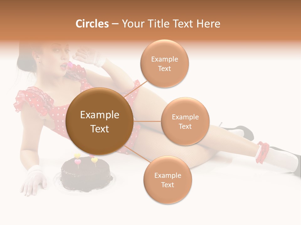 Shape Legs White PowerPoint Template