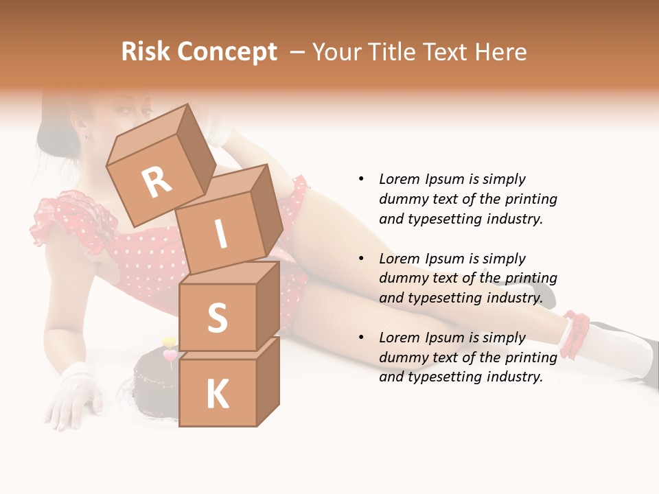 Shape Legs White PowerPoint Template