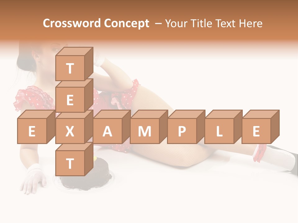 Shape Legs White PowerPoint Template