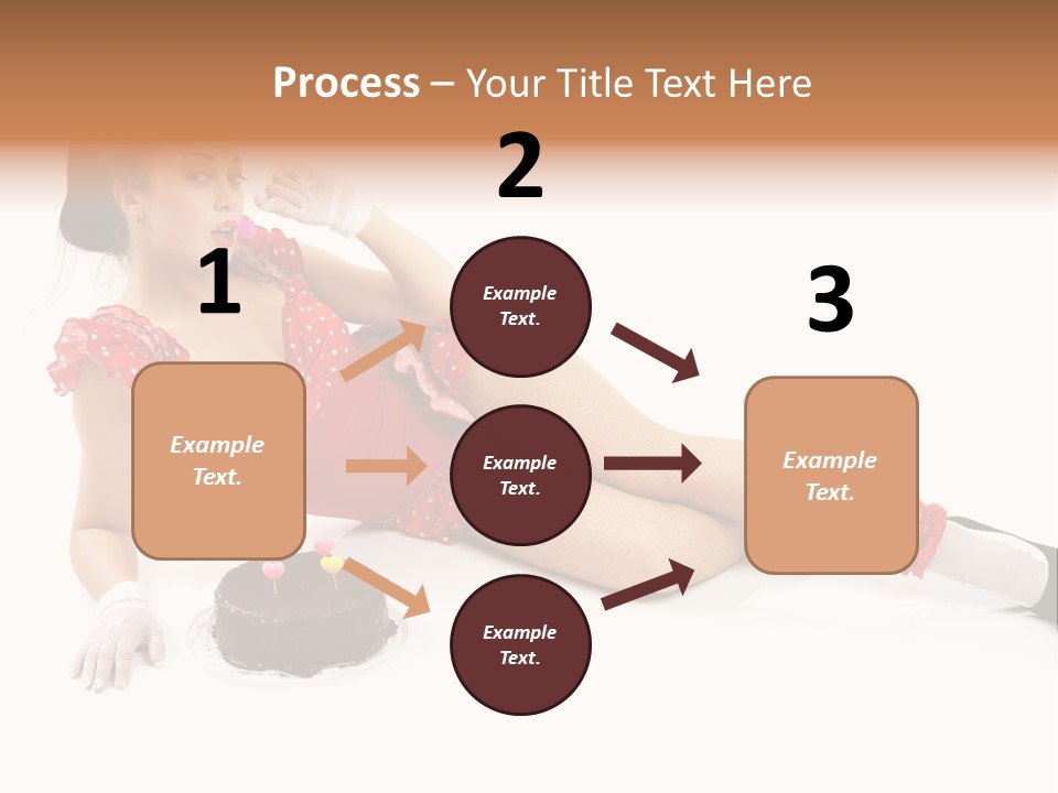 Shape Legs White PowerPoint Template