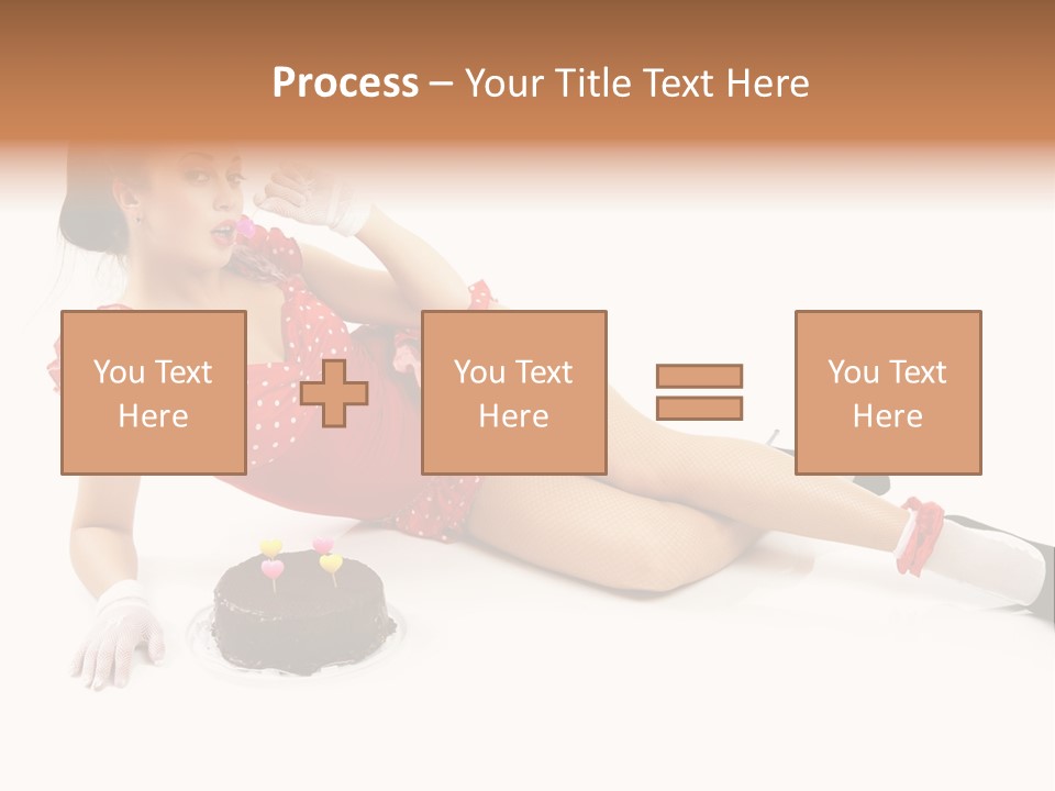 Shape Legs White PowerPoint Template