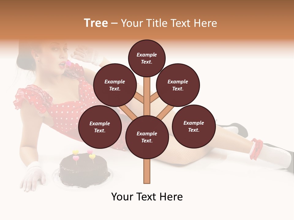 Shape Legs White PowerPoint Template