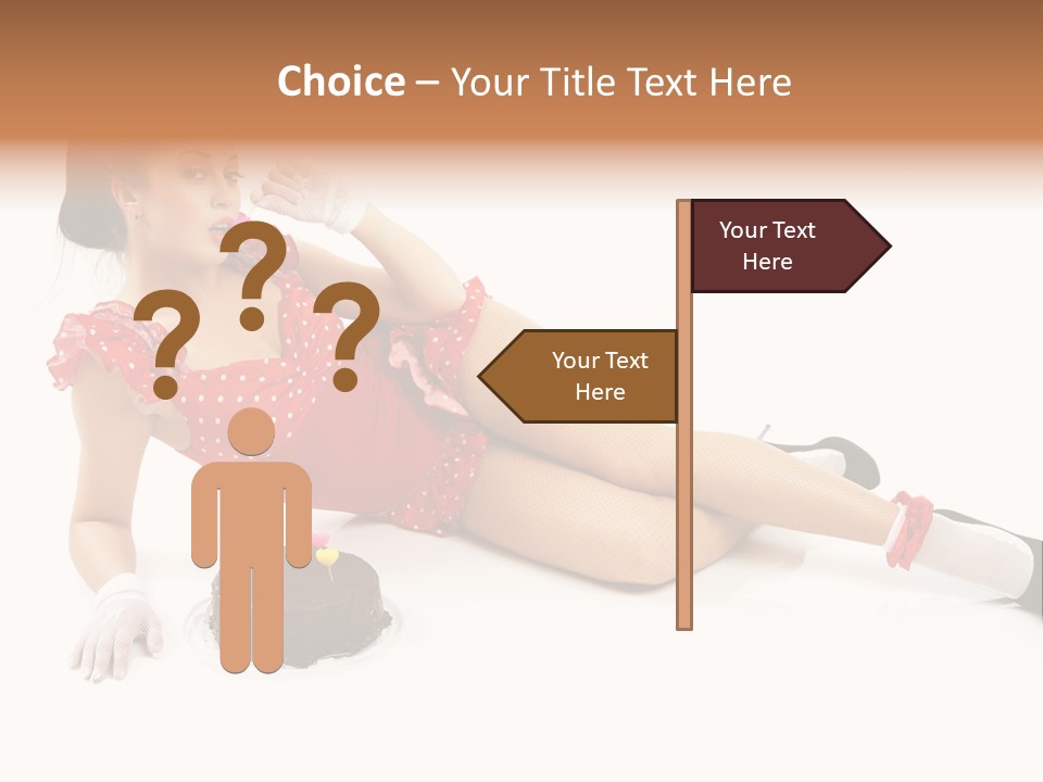 Shape Legs White PowerPoint Template