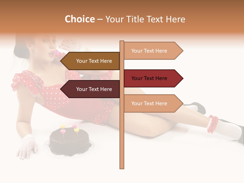 Shape Legs White PowerPoint Template