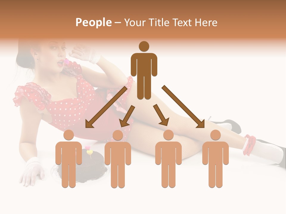 Shape Legs White PowerPoint Template