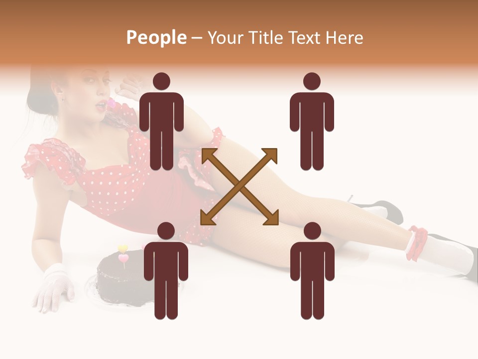 Shape Legs White PowerPoint Template