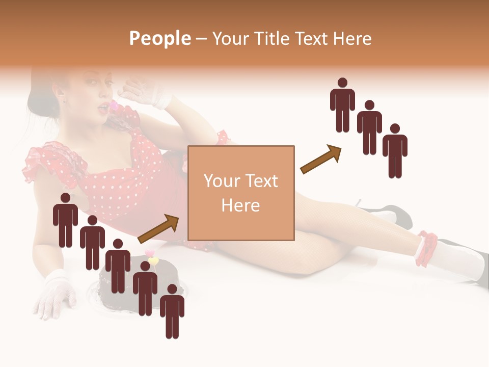 Shape Legs White PowerPoint Template