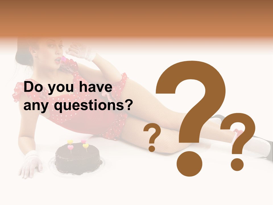 Shape Legs White PowerPoint Template