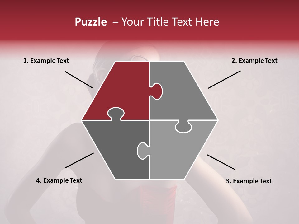 Young Background Dress PowerPoint Template