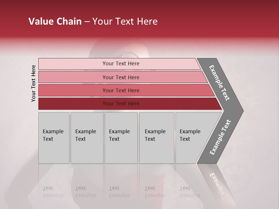 Young Background Dress PowerPoint Template