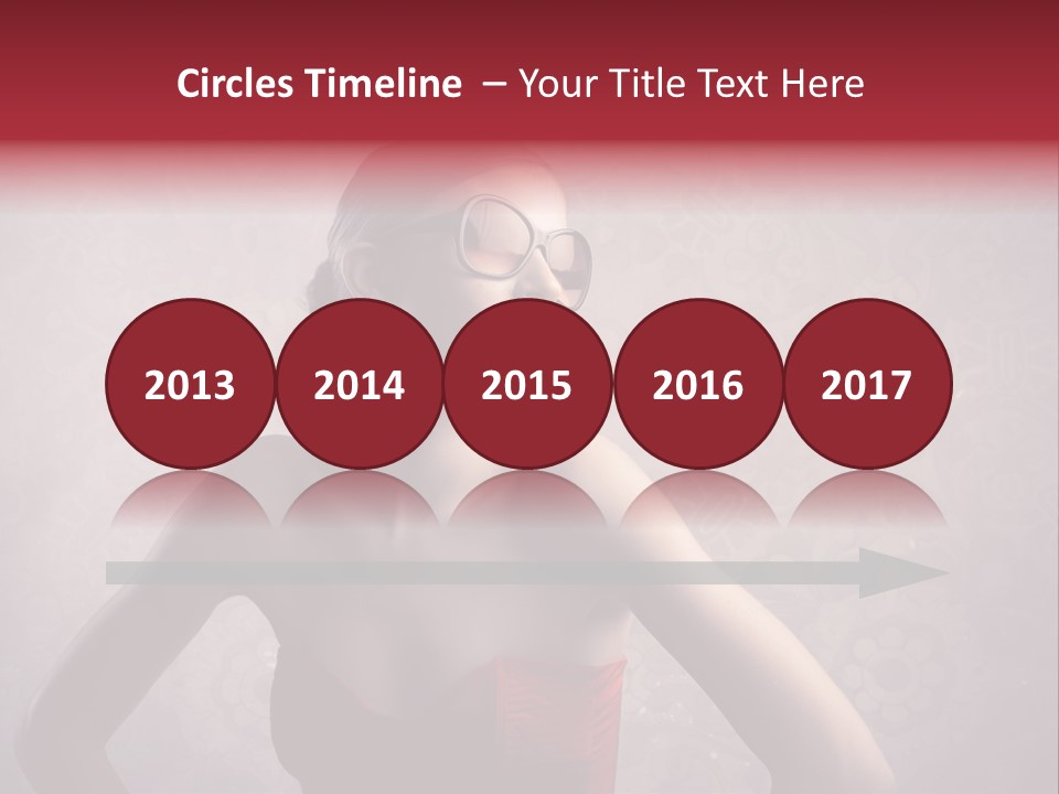 Young Background Dress PowerPoint Template