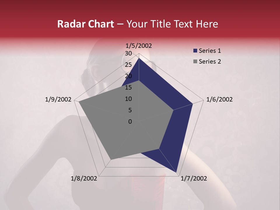 Young Background Dress PowerPoint Template