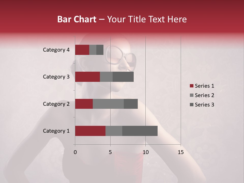 Young Background Dress PowerPoint Template