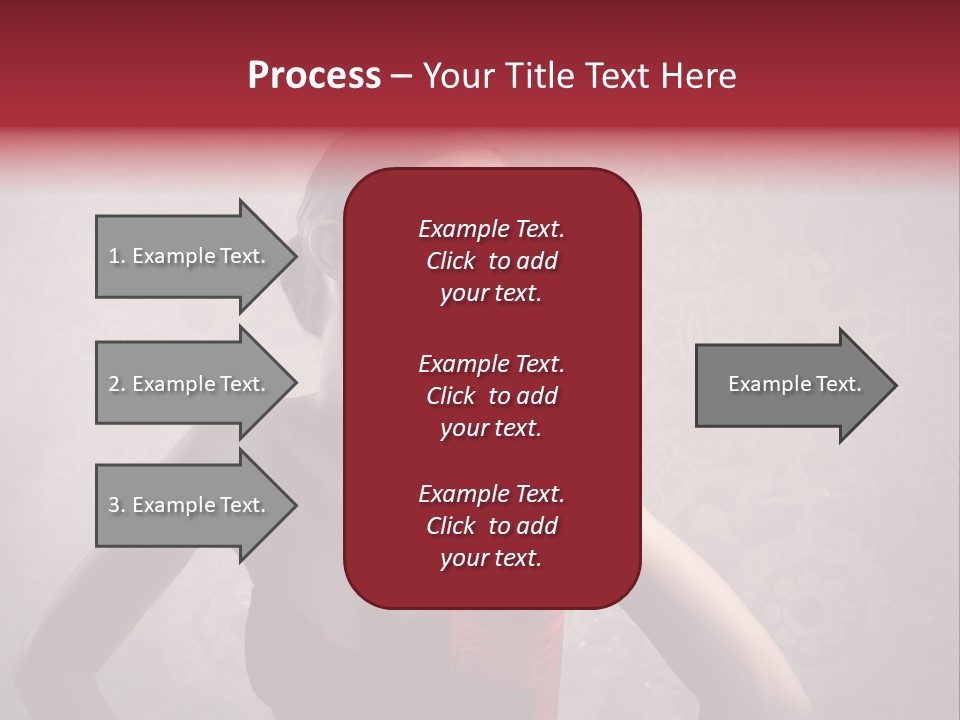 Young Background Dress PowerPoint Template