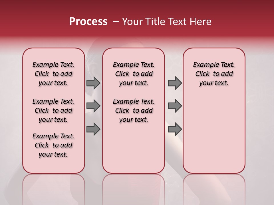 Young Background Dress PowerPoint Template