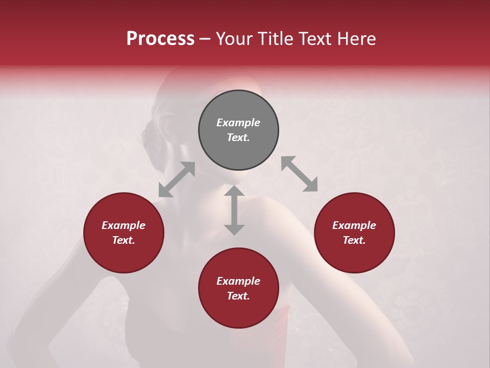 Young Background Dress PowerPoint Template