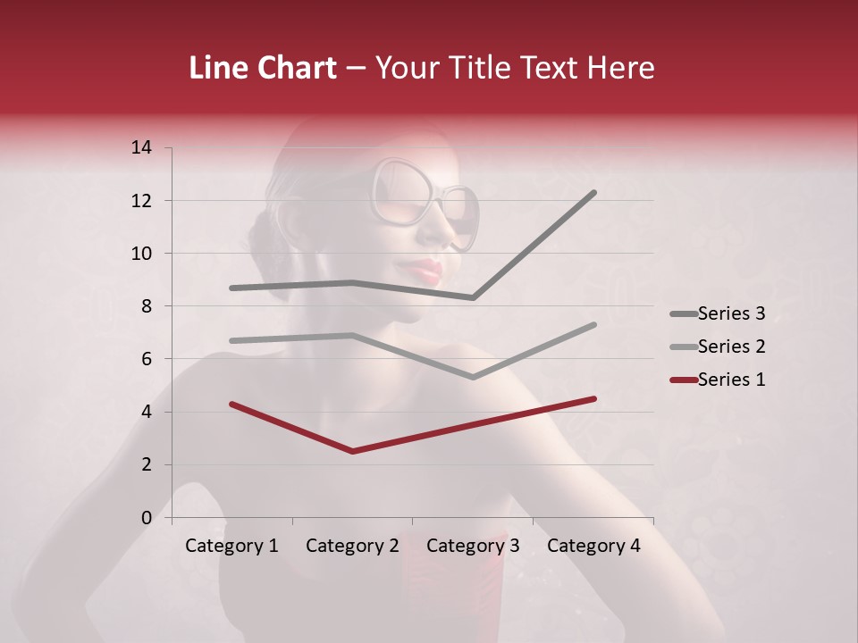 Young Background Dress PowerPoint Template