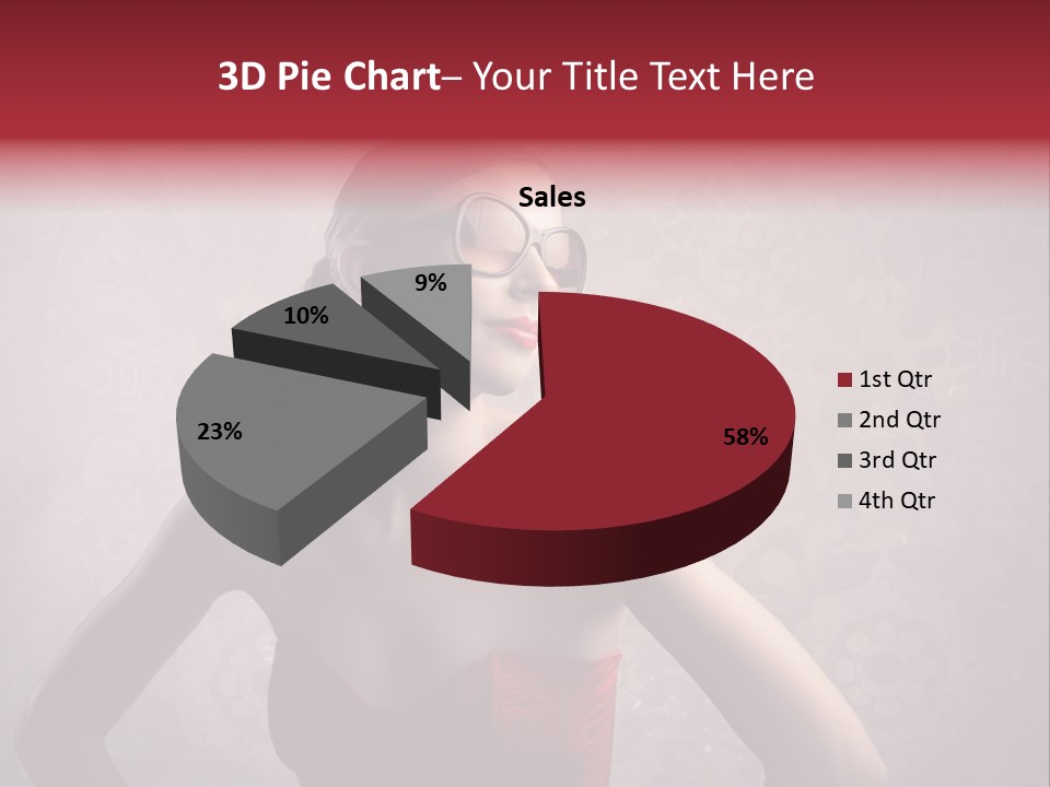 Young Background Dress PowerPoint Template