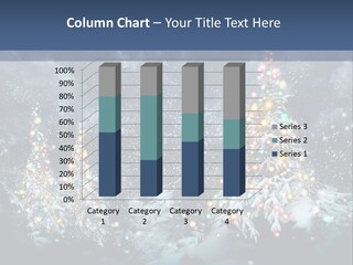 Winter Fairytale Tree PowerPoint Template