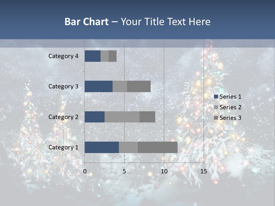 Winter Fairytale Tree PowerPoint Template