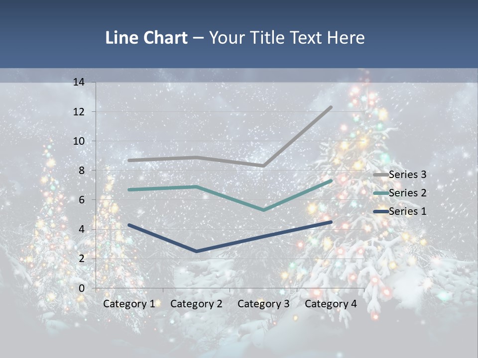 Winter Fairytale Tree PowerPoint Template