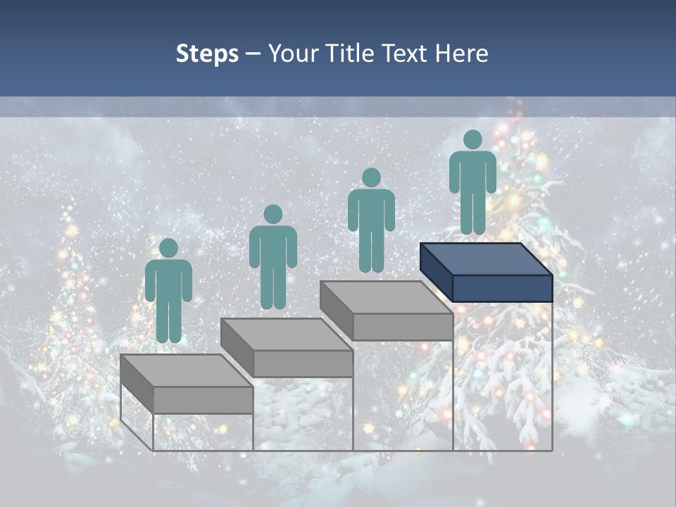 Winter Fairytale Tree PowerPoint Template