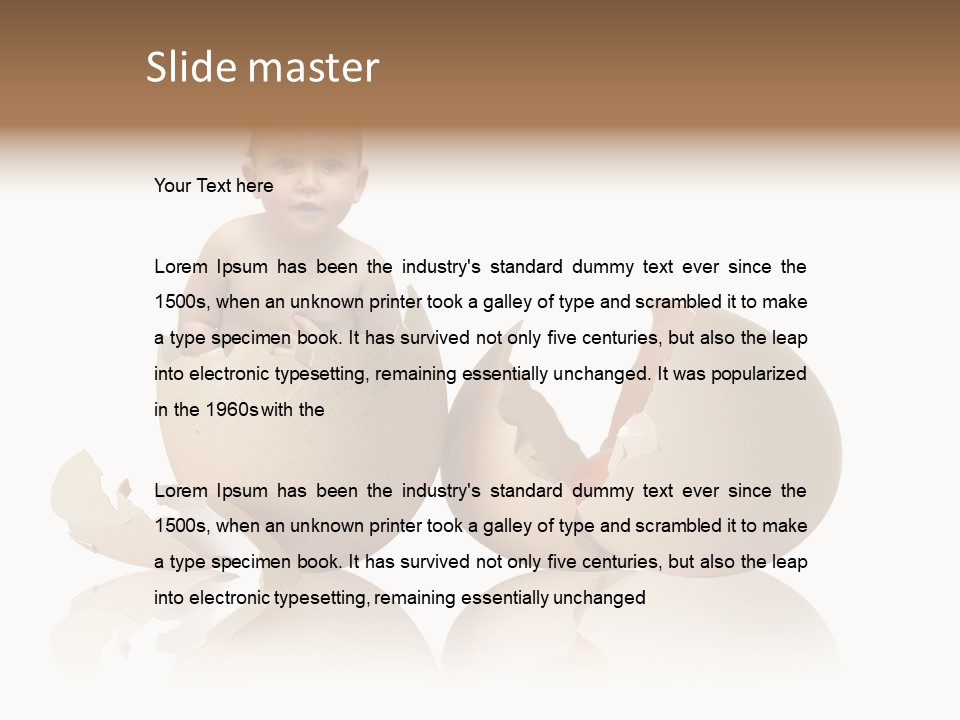 Playful Fashion Happiness PowerPoint Template