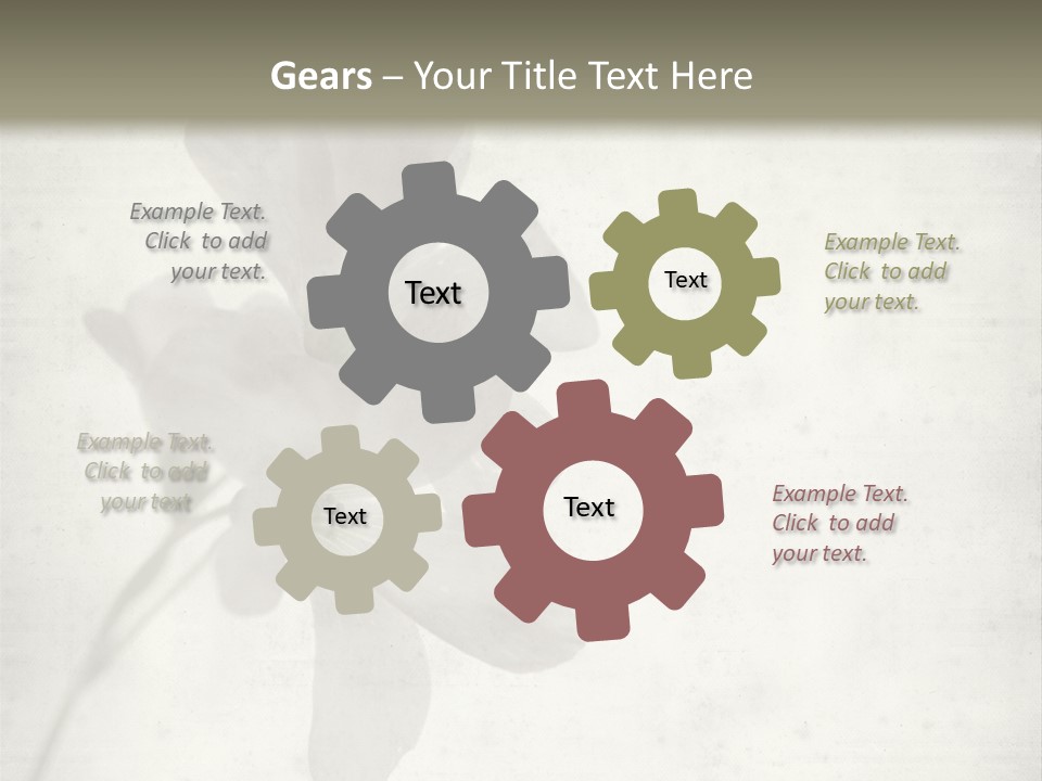 Vintage Old Pink PowerPoint Template