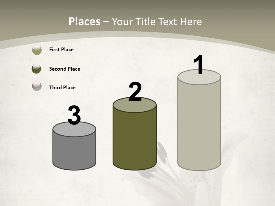 Pale Plant Brown PowerPoint Template