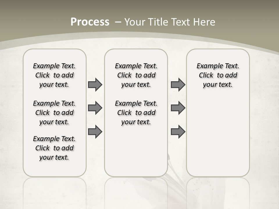 Pale Plant Brown PowerPoint Template