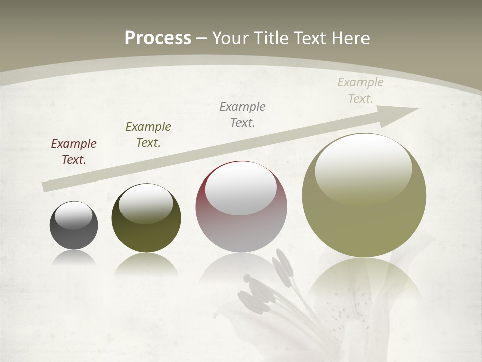 Pale Plant Brown PowerPoint Template