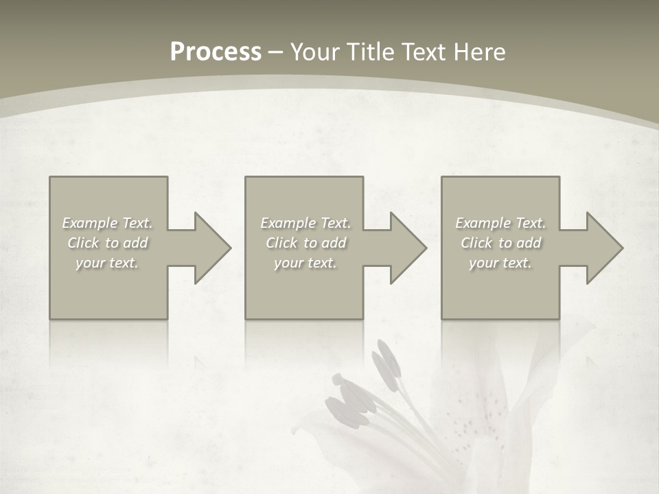 Pale Plant Brown PowerPoint Template