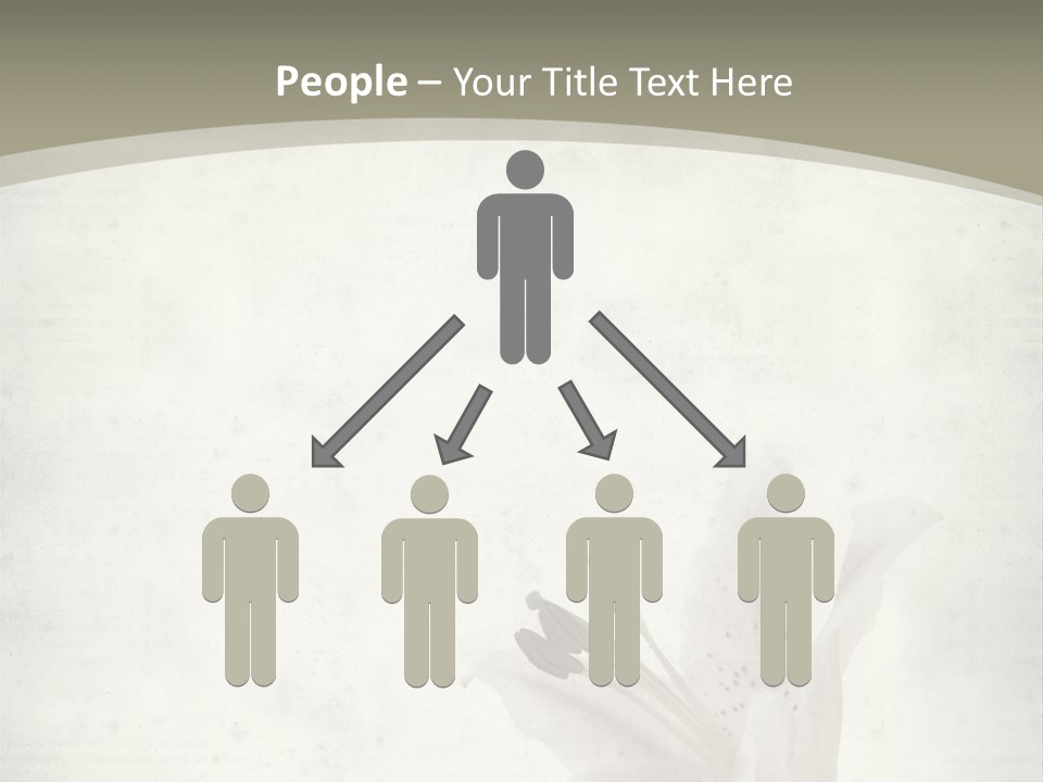 Pale Plant Brown PowerPoint Template