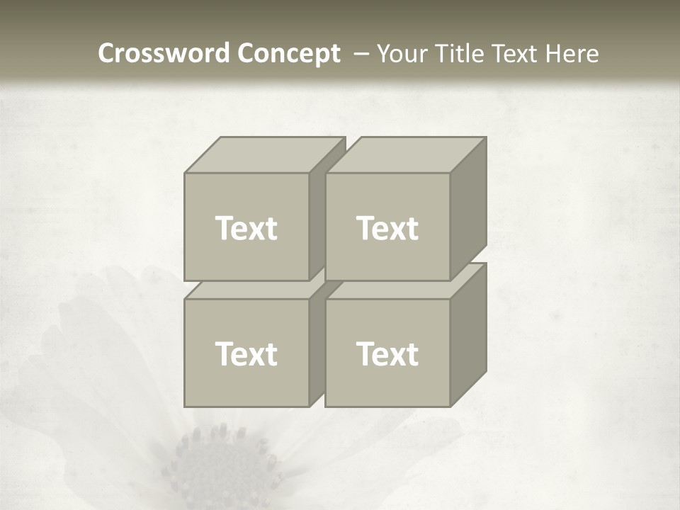 Vintage Damaged Brown PowerPoint Template