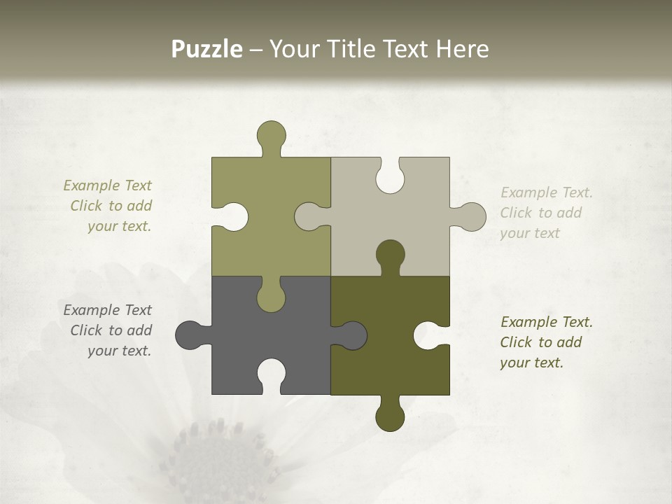 Vintage Damaged Brown PowerPoint Template