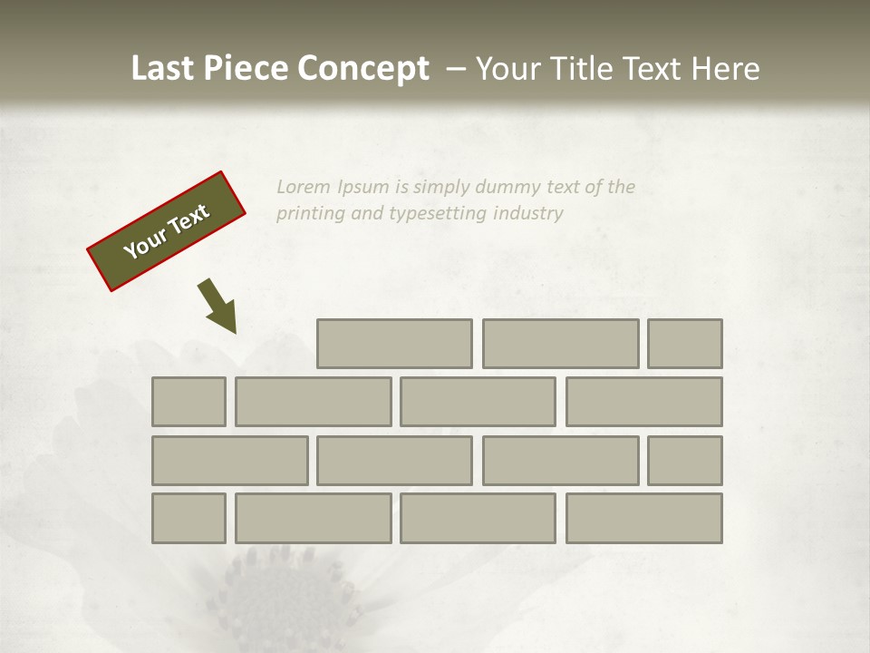 Vintage Damaged Brown PowerPoint Template