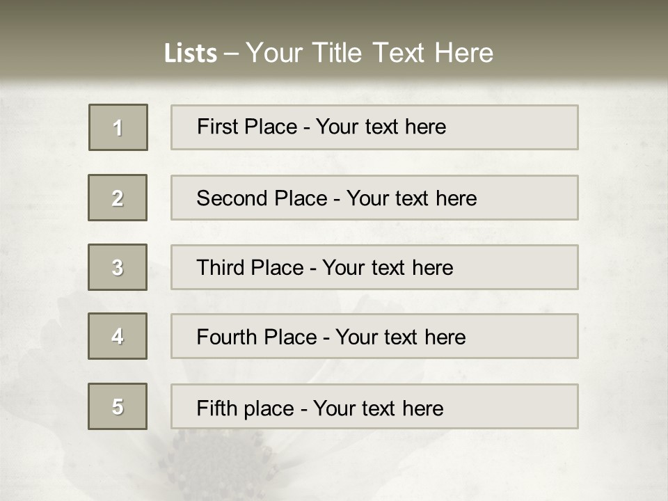 Vintage Damaged Brown PowerPoint Template