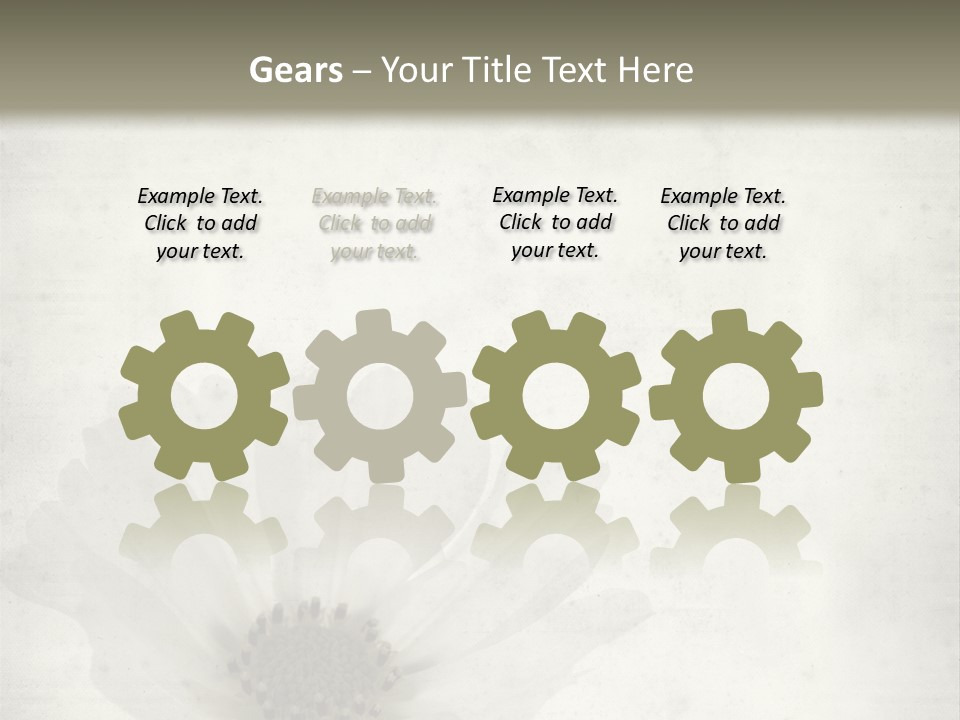 Vintage Damaged Brown PowerPoint Template