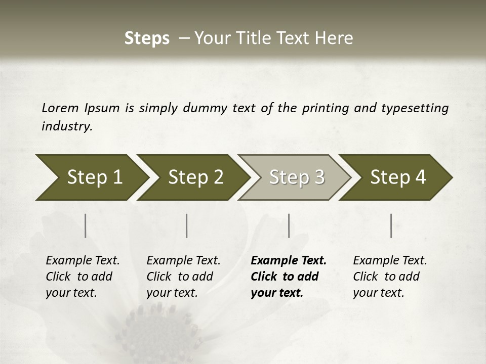 Vintage Damaged Brown PowerPoint Template