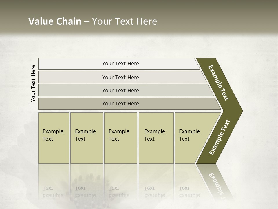 Vintage Damaged Brown PowerPoint Template