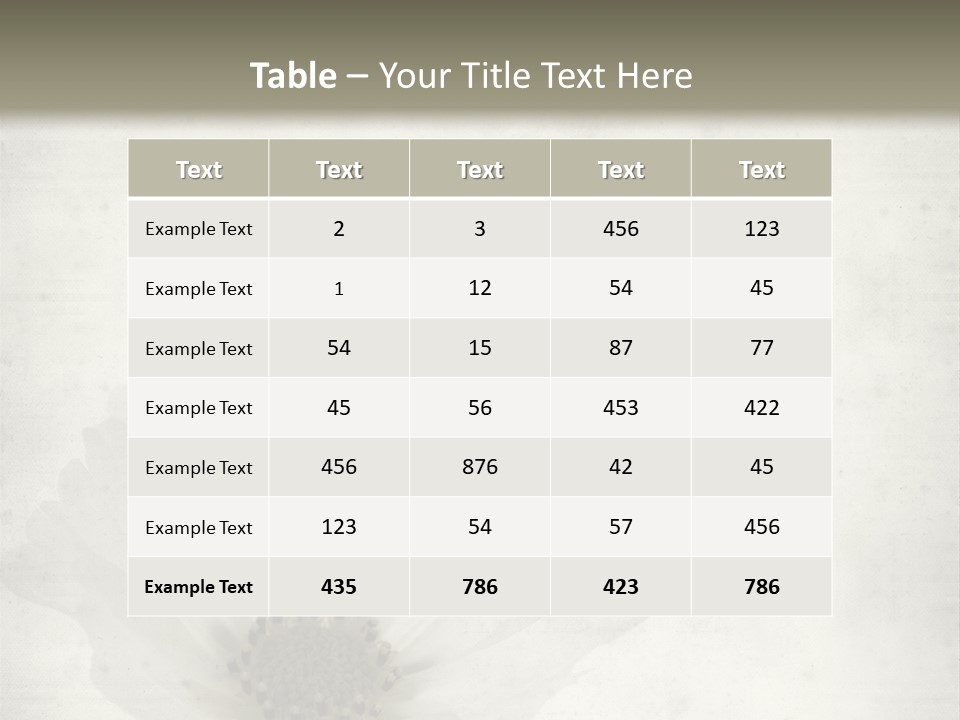 Vintage Damaged Brown PowerPoint Template