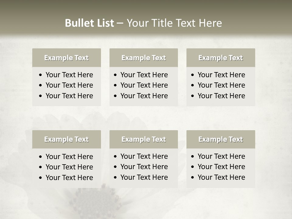 Vintage Damaged Brown PowerPoint Template