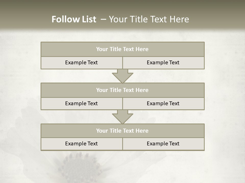 Vintage Damaged Brown PowerPoint Template